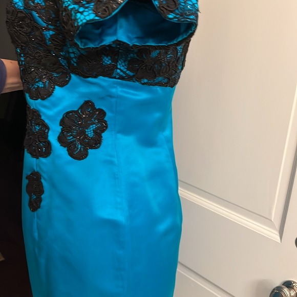 Vintage fabric of Valentino Holiday dress custom Boston / Dallas “Milo” silk - Picture 5 of 7